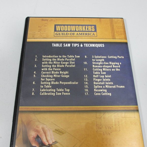 5 Woodworkers Guild of America Video Collection DVDs Techniques Cabinet Table - Picture 5 of 6